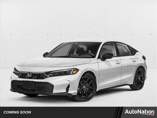 Platinum White Pearl 2026 Honda Civic Sport