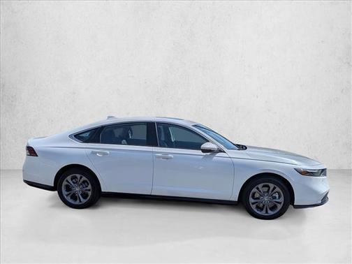 Platinum White Pearl 2024 Honda Accord Hybrid EX-L