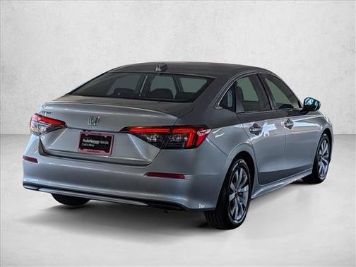 Solar Silver Metallic 2026 Honda Civic LX