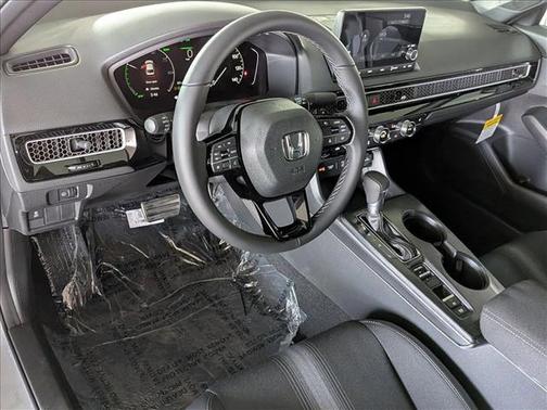 Solar Silver Metallic 2026 Honda Civic Hybrid Sport