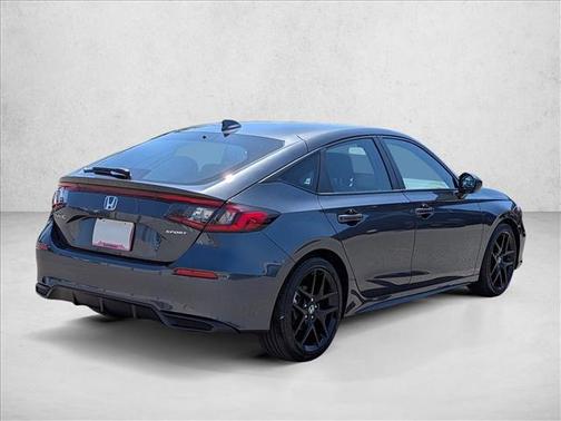 Meteorite Gray Metallic 2025 Honda Civic Sport