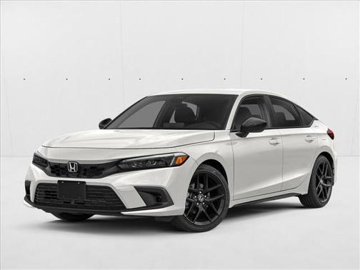 Platinum White Pearl 2024 Honda Civic Sport