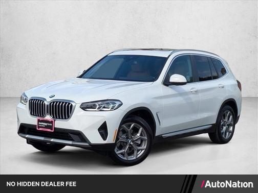 Alpine White 2022 BMW X3 sDrive30i