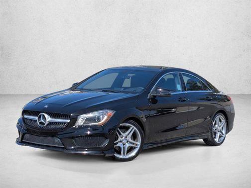 Black 2014 Mercedes-Benz CLA-Class Base