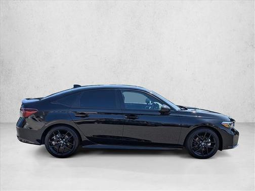 Crystal Black Pearl 2025 Honda Civic Hybrid Sport
