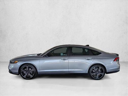 Solar Silver Metallic 2026 Honda Accord Hybrid Sport