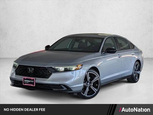 Solar Silver Metallic 2026 Honda Accord Hybrid Sport