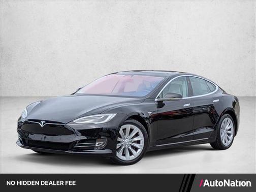 Solid Black 2018 Tesla Model S 100D
