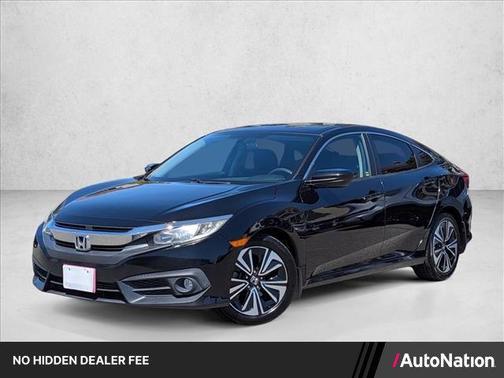 Crystal Black Pearl 2017 Honda Civic EX-T