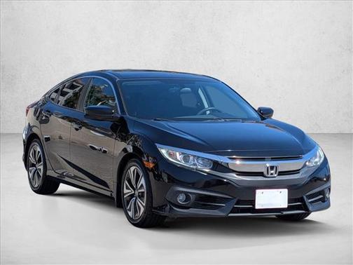 Crystal Black Pearl 2017 Honda Civic EX-T