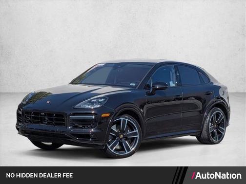 Jet Black Metallic 2022 Porsche Cayenne Turbo