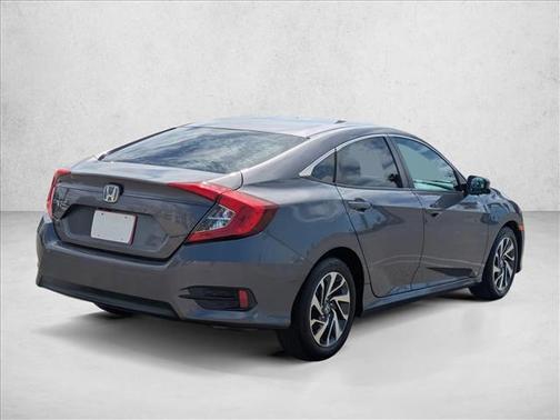 Modern Steel Metallic 2016 Honda Civic EX