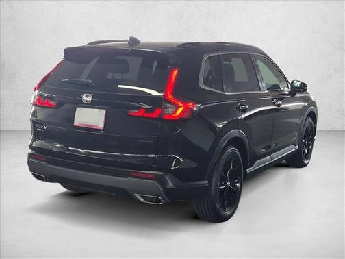 Crystal Black Pearl 2025 Honda CR-V Hybrid Sport FWD