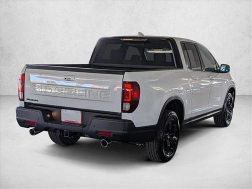 Platinum White Pearl 2026 Honda Ridgeline Black