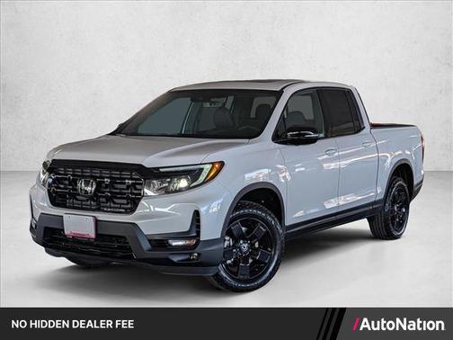 Platinum White Pearl 2026 Honda Ridgeline Black