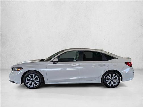 Platinum White Pearl 2026 Honda Civic LX
