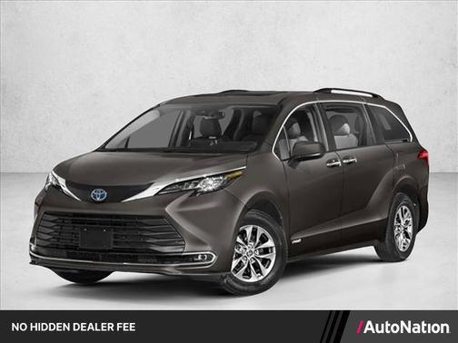 Predawn Gray Mica 2021 Toyota Sienna XLE 8 Passenger