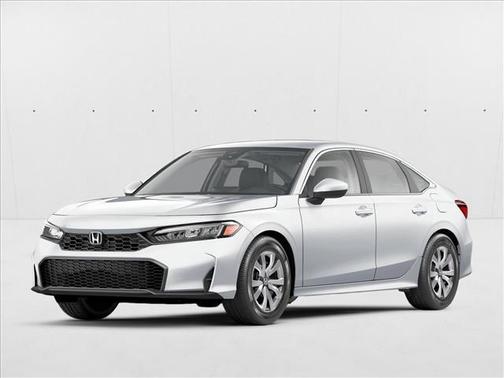 Platinum White Pearl 2026 Honda Civic LX