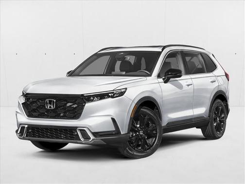 Platinum White Pearl 2026 Honda CR-V Hybrid Sport Touring AWD