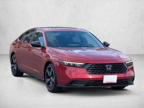 Radiant Red Metallic 2023 Honda Accord Hybrid Sport