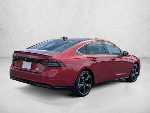 Radiant Red Metallic 2023 Honda Accord Hybrid Sport