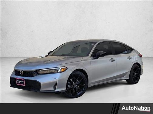 Solar Silver Metallic 2026 Honda Civic Sport