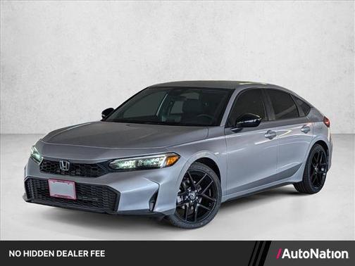 Solar Silver Metallic 2026 Honda Civic Sport