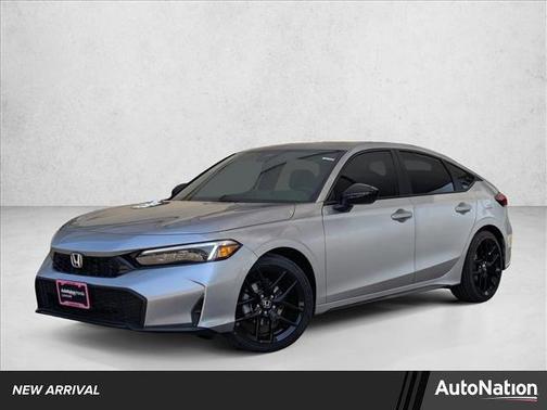 Solar Silver Metallic 2026 Honda Civic Sport