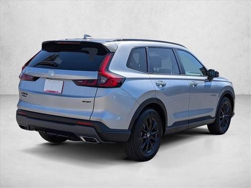 Solar Silver Metallic 2026 Honda CR-V Hybrid Sport FWD