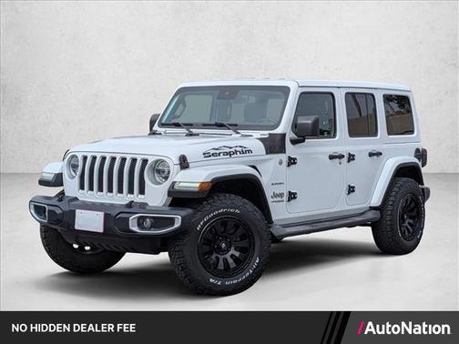Bright White Clearcoat 2019 Jeep Wrangler Unlimited Sahara