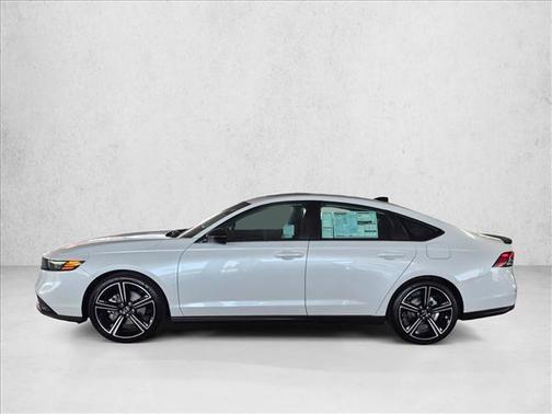 Platinum White Pearl 2026 Honda Accord Hybrid Sport