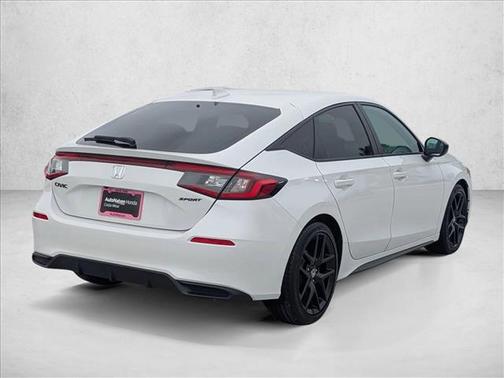 Platinum White Pearl 2026 Honda Civic Sport