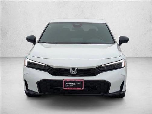 Platinum White Pearl 2026 Honda Civic Sport