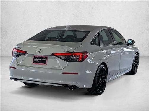 Platinum White Pearl 2026 Honda Civic Sport