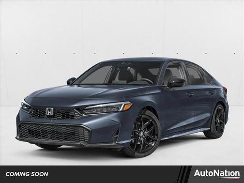 Meteorite Gray Metallic 2026 Honda Civic Sport
