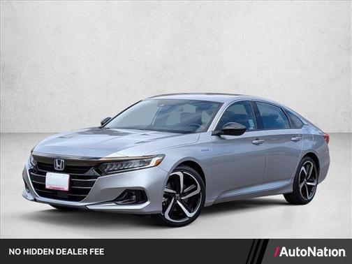 Lunar Silver Metallic 2022 Honda Accord Hybrid Sport