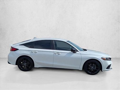 Platinum White Pearl 2023 Honda Civic Sport