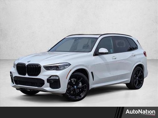 Mineral White Metallic 2020 BMW X5 xDrive40i