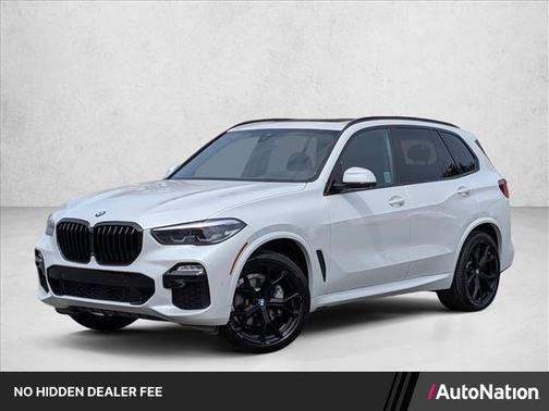 Mineral White Metallic 2020 BMW X5 xDrive40i