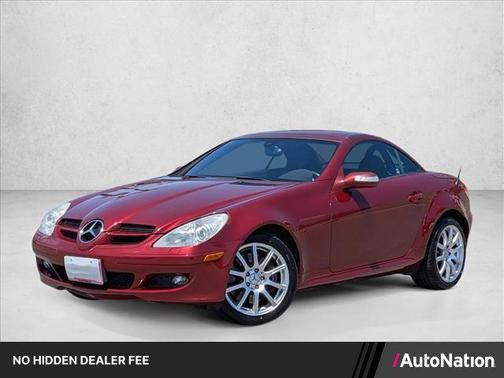 Red 2005 Mercedes-Benz SLK-Class SLK350 Roadster