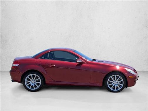 Red 2005 Mercedes-Benz SLK-Class SLK350 Roadster