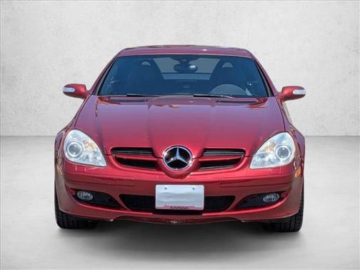 Red 2005 Mercedes-Benz SLK-Class SLK350 Roadster