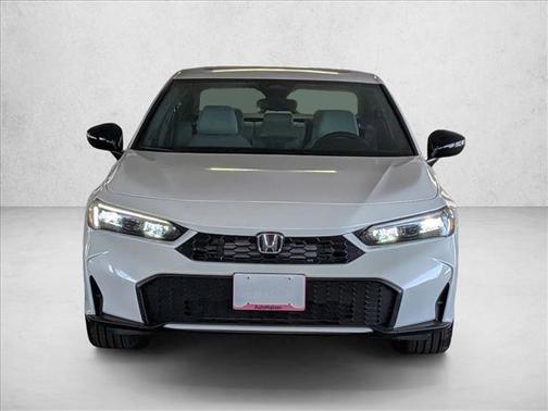 Platinum White Pearl 2026 Honda Civic Hybrid Sport