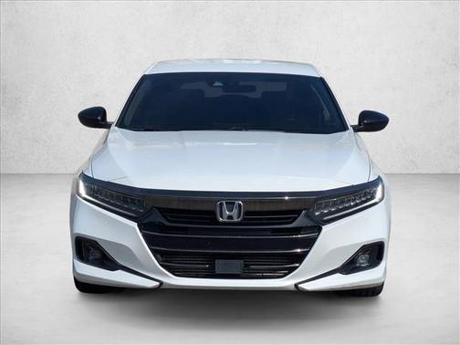Platinum White Pearl 2021 Honda Accord Sport SE 1.5T