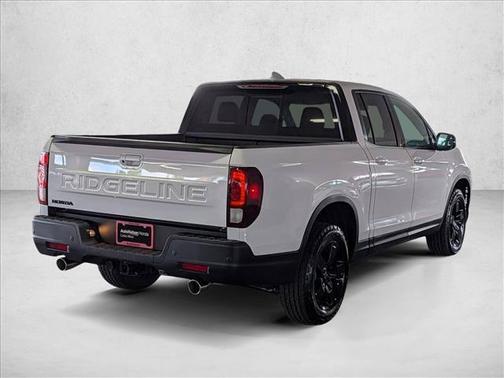 Platinum White Pearl 2026 Honda Ridgeline Black
