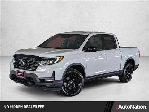 Platinum White Pearl 2026 Honda Ridgeline Black