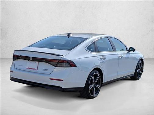 Platinum White Pearl 2024 Honda Accord Hybrid Sport