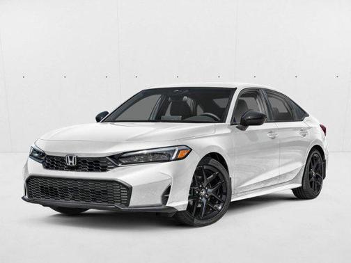 Platinum White Pearl 2026 Honda Civic Sport