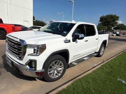 Summit White 2021 GMC Sierra 1500 SLT