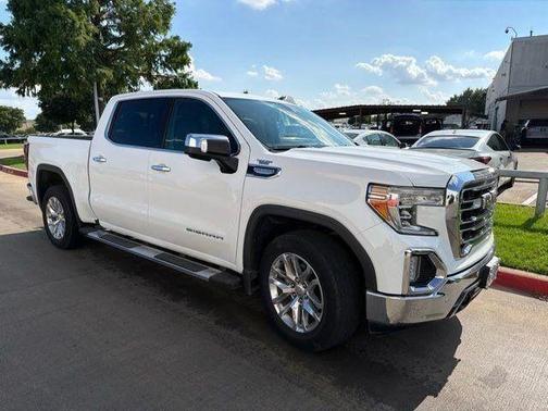 Summit White 2021 GMC Sierra 1500 SLT